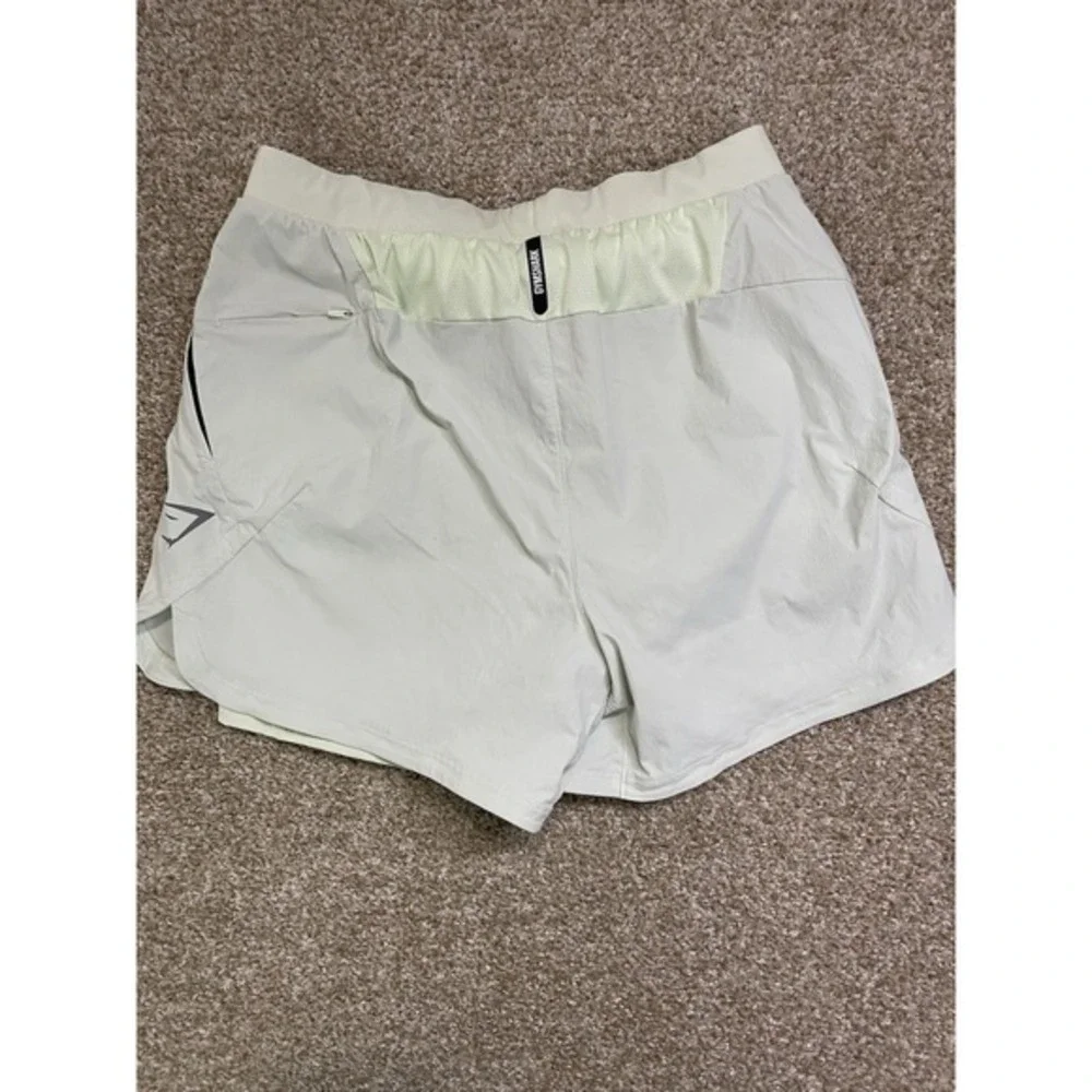 Gymshark Relaxed Body Fit‎ Training Sweat Shorts Women's Sz M Green